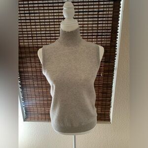 C by Bloomingdale’s Cashmere Turtle Neck Tank